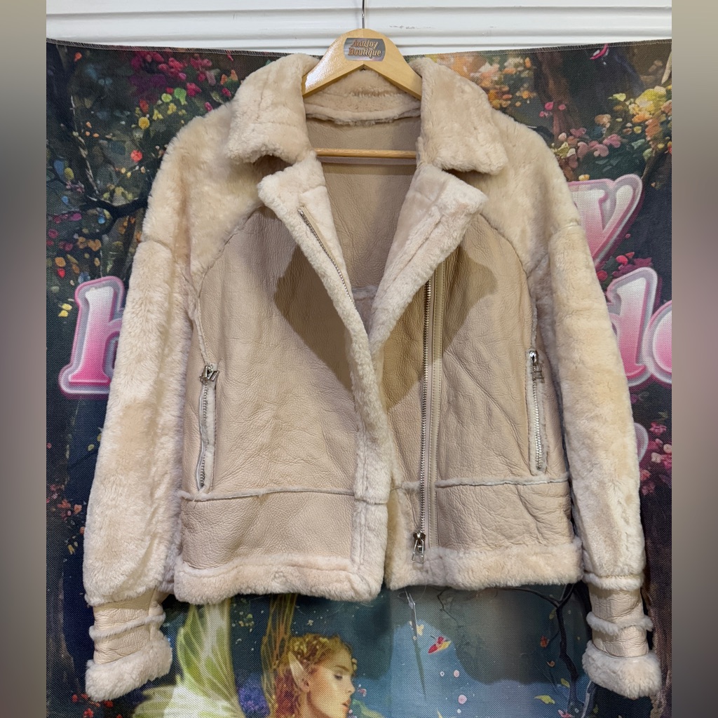 Leather Wool Jacket